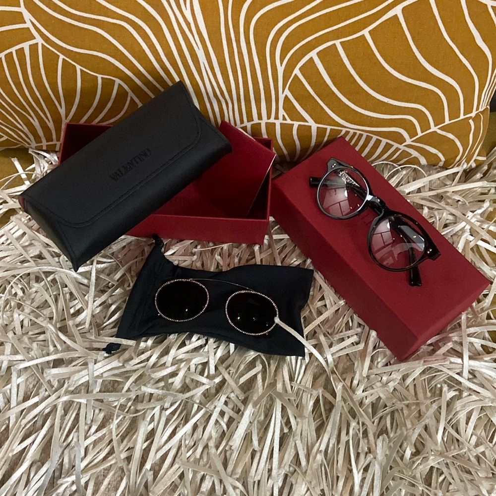 2 in 1 Valentino Frames; New with box, case, booklet and sack; Retails $590 w/t
